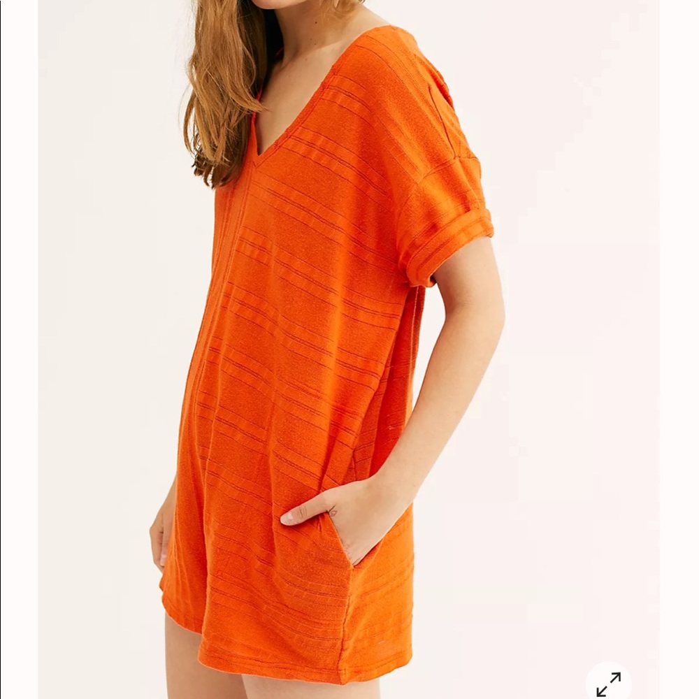 Free People Belmont Romper size small
